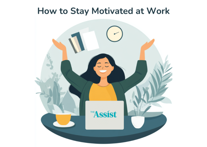 how to stay motivated at work