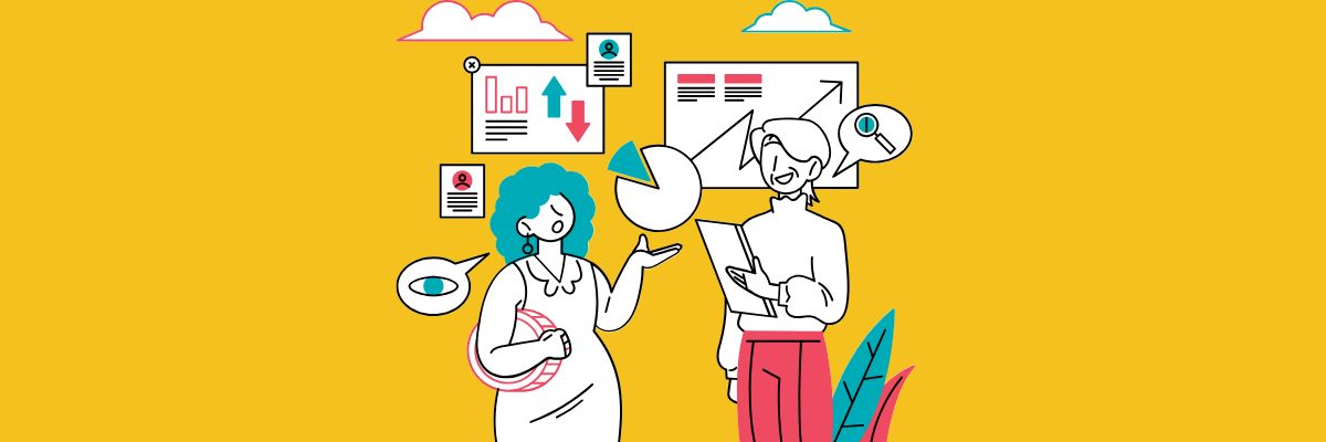 ![Altext: A colorful illustration of two people discussing data. One holds a pie chart while the other holds a clipboard. Behind them are charts with arrows, graphs, and icons, all set against a bright yellow background.](attachment:7fcaa95e-3001-4fc3-8360-0648031582a8:ThirstyThursday_189.jpg)</div> <p>Altext: A colorful illustration of two people discussing data. One holds a pie chart while the other holds a clipboard. Behind them are charts with arrows, graphs, and icons, all set against a bright yellow background.