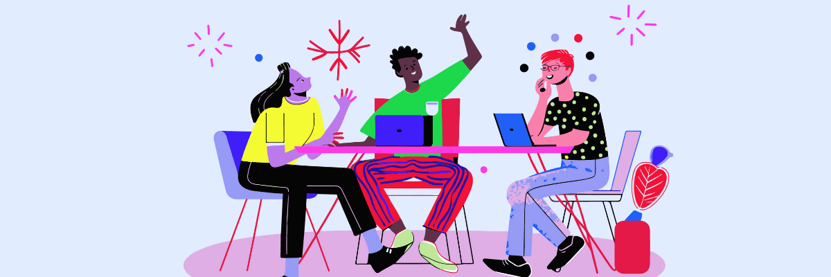 An illustration of a person running inside a hamster wheel filled with work-related icons like clocks, charts, files, and dollar signs, symbolizing the nonstop grind of daily responsibilities.