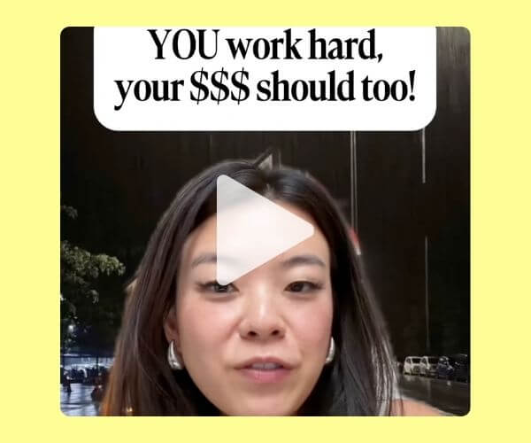 A casual video about getting paid what you’re worth, featuring a woman speaking directly to the camera. The simple message focuses on knowing your value and advocating for better compensation.