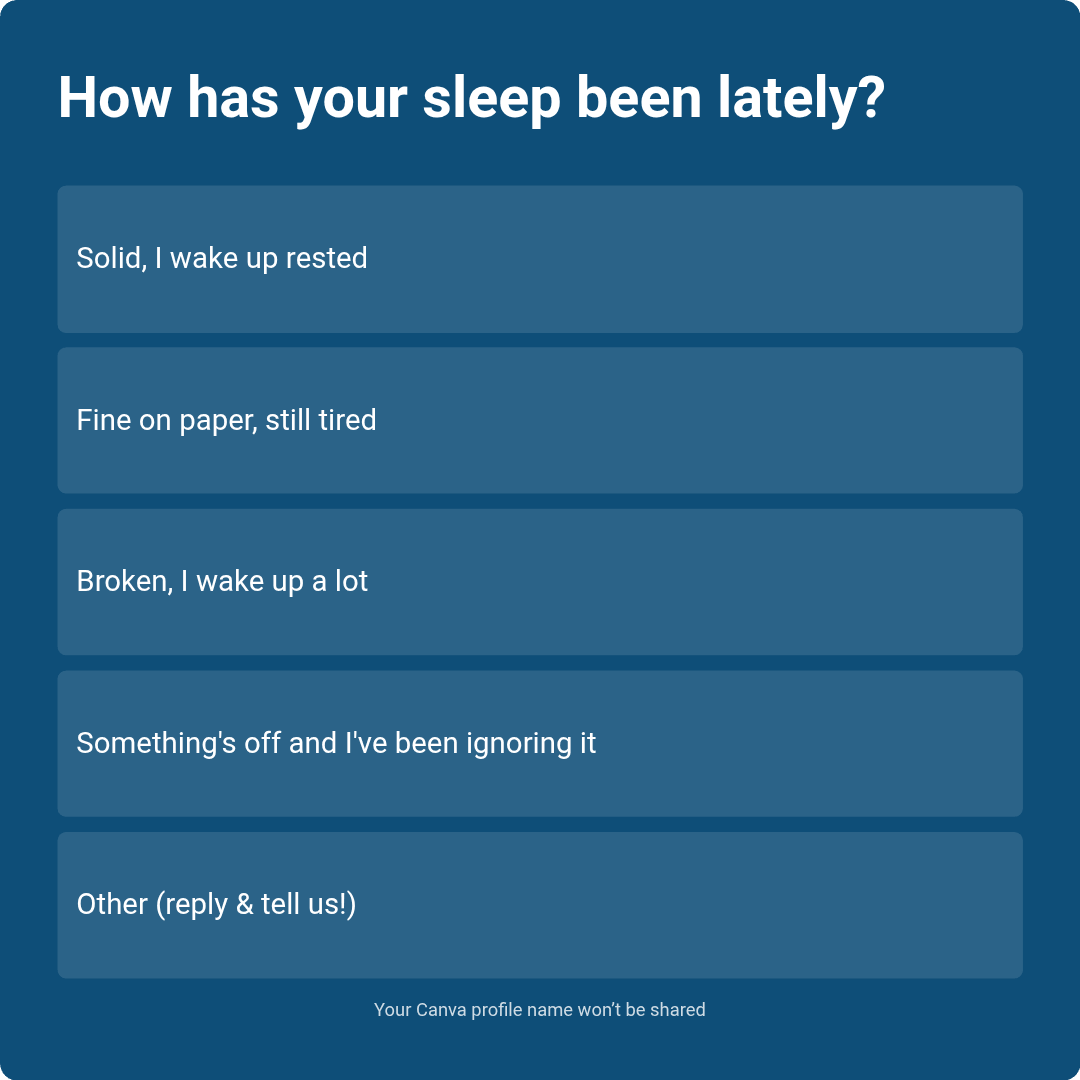 TA Poll Wellness Wednesday 199